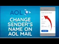 How to Change Sender s Name on AOL Mail 2024