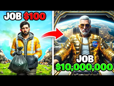 $1 vs $10,000,000 Job in GTA 5!