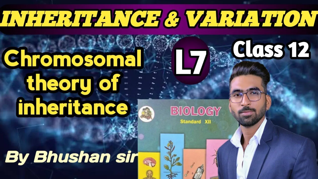 Chromosomal Theory of inheritance || Lecture 7 || Inheritance and Variation || Class 12 || MHTCET