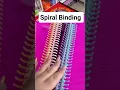 Spiral Binding at Home