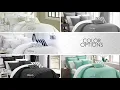 CHIC HOME BRENTON 9 PIECE COMFORTER SET ELEGANT STITCHED EMBROIDERED DESIGN BEDDIN