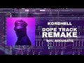 Download Lagu [FLP] KORDHELL - DOPE TRACK (FL Studio 21 Remake) | 90% Accurate