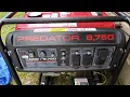 84 HOURS NO POWER PREDATOR GENERATOR 8750 FINAL REVIEW FOR RUNNING OUR 2 250SQFT HOUSE