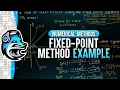Fixed Point Iteration Method Example 1 Numerical Methods