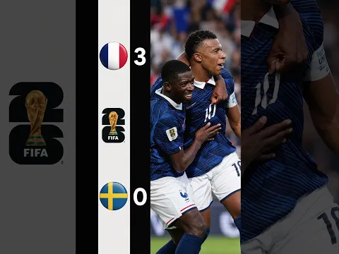 France vs Sweden 3-0 Highlights | Mbappé Brace Sends France Into Round of 16
