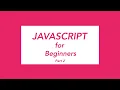 JavaScript Tutorial for Beginners Development Environment Part 2
