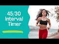 HIIT IT HARD Second Workout Timer 10 Rounds
