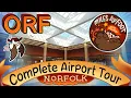 Getting Around Norfolk International Airport ORF - Complete Airport Guide and Tour