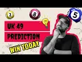 UK49 NUMBERS EXPLAINED USING THE U-STRATEGY