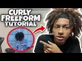 THE BEST QUICKEST FREEFORM TUTORIAL YOU LL EVER NEED Curly Hairtypes 3-4A