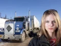 Lisa Kelly and ice road truckers