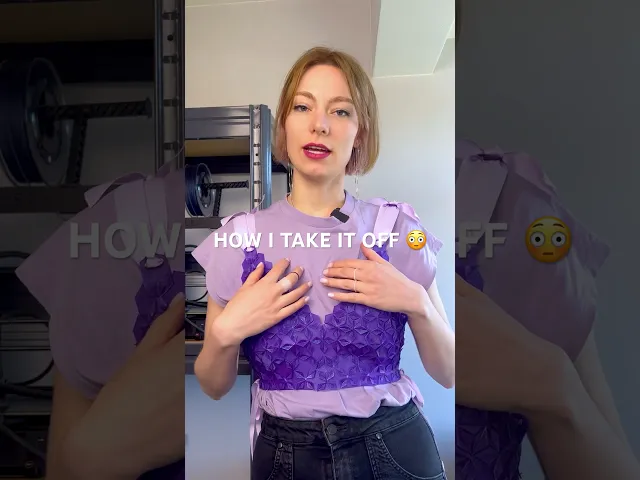 Zangle Bralette - Modular 3D Printed Top video thumbnail
