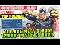 Download Lagu Midlane Meta Claude 12.000+ wedstrijden Build [ Top 1 Global Claude ] YT: @Hatebreed_mlbb Mobile ...