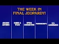 A Week in Final Jeopardy - JEOPARDY