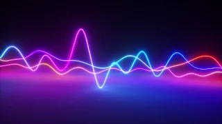 Ambient Neon Equalizer Party lights TV Screensaver 4K Background