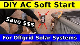 AC Soft Start to Save in an Off-grid or Battery Backup Solar Power System