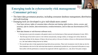 Emerging Tools in Cyber Security Risk Management