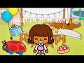 OAKLEY S FIRST BIRT AY WITH VOICE Toca Boca roleplay