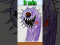 Drawing SPRUNKI - Durple Phase 6 in 30 sec 3 min 30 min Incredibox Sprunki game
