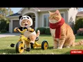 Download Lagu Mama Cat Trims Fur on the Farm and Makes Tiger Hat For Kittens At Home🐾🎩🐯