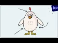 2D Character Rigging Puppet Null Objects After Effects Tutorials