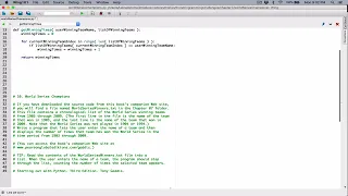 7 10 Part 2 World Series Champions - Python
