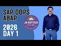 SAP OOPS ABAP Day 1