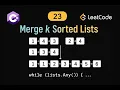 LeetCode 23 Merge K Sorted Lists C Solution Priority Queue Divide and Conquer