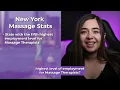 Massage Therapist Requirements in New York
