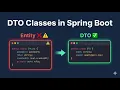 Stop Returning Entities in Spring Boot Use DTO Classes Instead