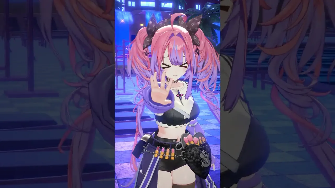 ワンチュッ！〜Let'sWanchu！～💋【#綺々羅々ヴィヴィ】#vtuber #hololive #dance #shorts