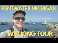 HIDDEN GEM on Lake Michigan Pentwater Michigan WALKING TOUR