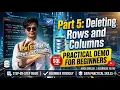 Part 5 How to Delete Rows and Columns in SQL for beginners