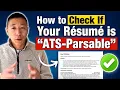 How to Check if Your Resume is ATS Parsable - Recruiter CV Tip