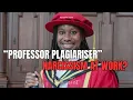 Professor Plagiariser Narcissism At Work