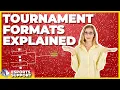 Explaining esports tournament formats
