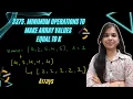 3375 Minimum Operations to Make Array Values Equal to K Arrays Hash Set O n Leetcode