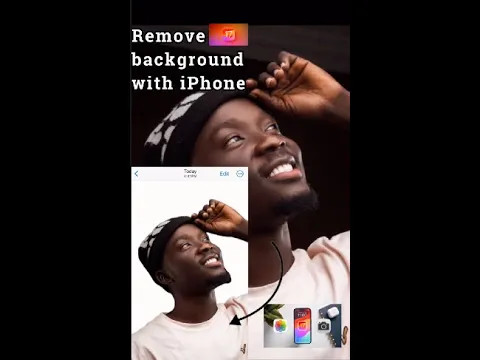 Download MP3 Remove picture background with just an iPhone