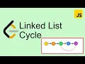 LeetCode 141 Linked List Cycle Floy d cycle detection - Easy Javascript