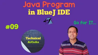 Java Program using BlueJ BlueJ IDE ICSE IX X Java Programming