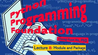 Python Programming Foundation 08 Lecture 8 Module and Package