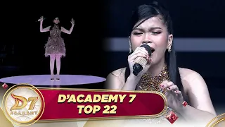 terpukau zahra bak barbie nyanyikan kau tetap misteri buat semua tak berkedip d academy 7