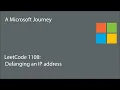 leetCode 1108 - Defanging an IP address A Microsoft Journey