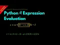 Expression Evaluation in Python Hindi Lesson 21 Python For Beginners