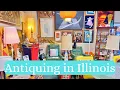Huge Vintage Antique Mall in Illinois Thrifting fun - Thrift Store reseller