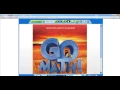 Think Central Access for Go Math digital products