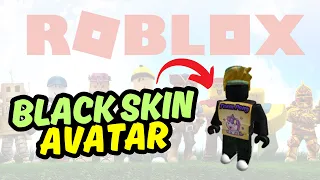 How to Get Black Skin Color Avatar in Roblox Mobile Fast!