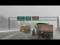 LIVE Snoqualmie Pass Snowstorm Chase