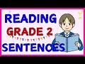 READING SENTENCES for GRADE 2 -