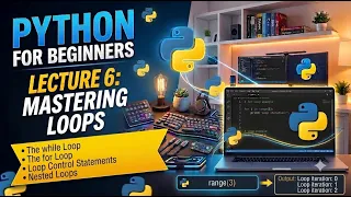 Python Programming - Lecture 6 while Loop for Loop Loop Control Statements Nested Loops